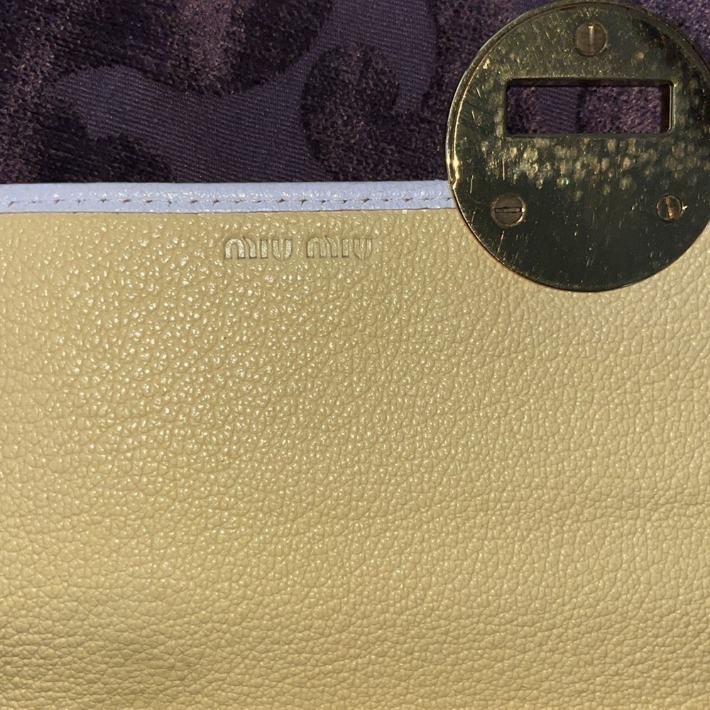 Miu Miu Bi-Color Wallet - Picture 7 of 10